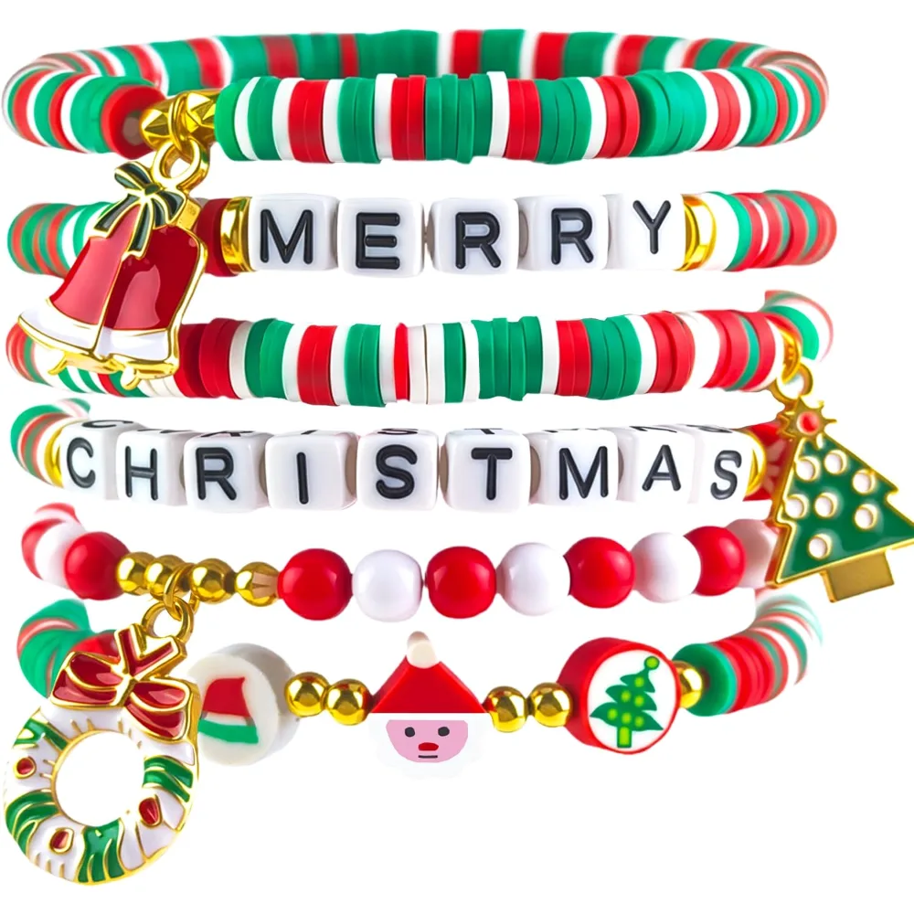 Stocking Stuffers 6 Pack Bracelets for Teen Girls Women
