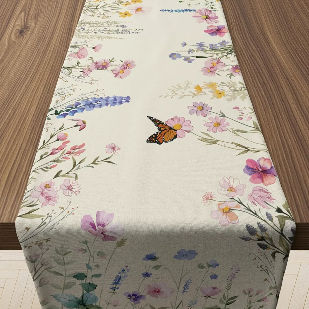 Summer Decorations Daisy Eucalyptus Lavender Floral Leaves
