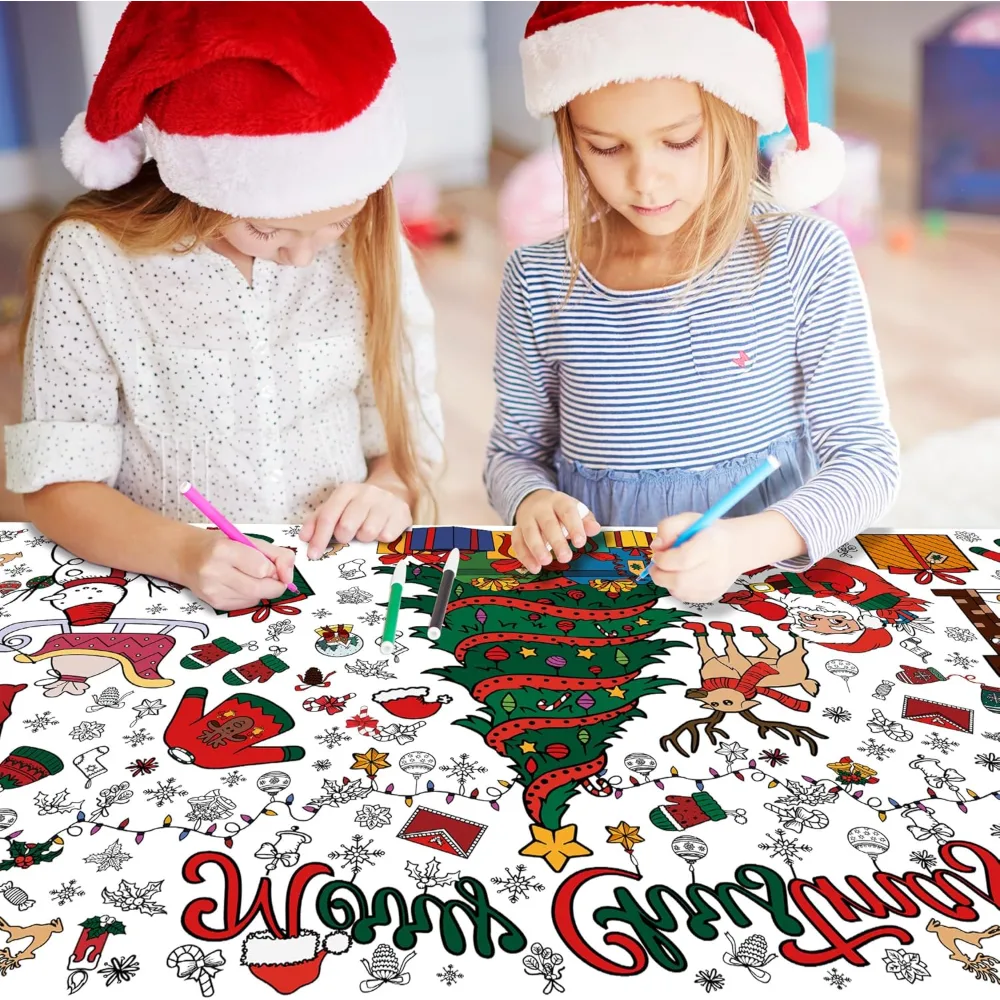 Thanksgiving/Christmas Giant Coloring, view 5