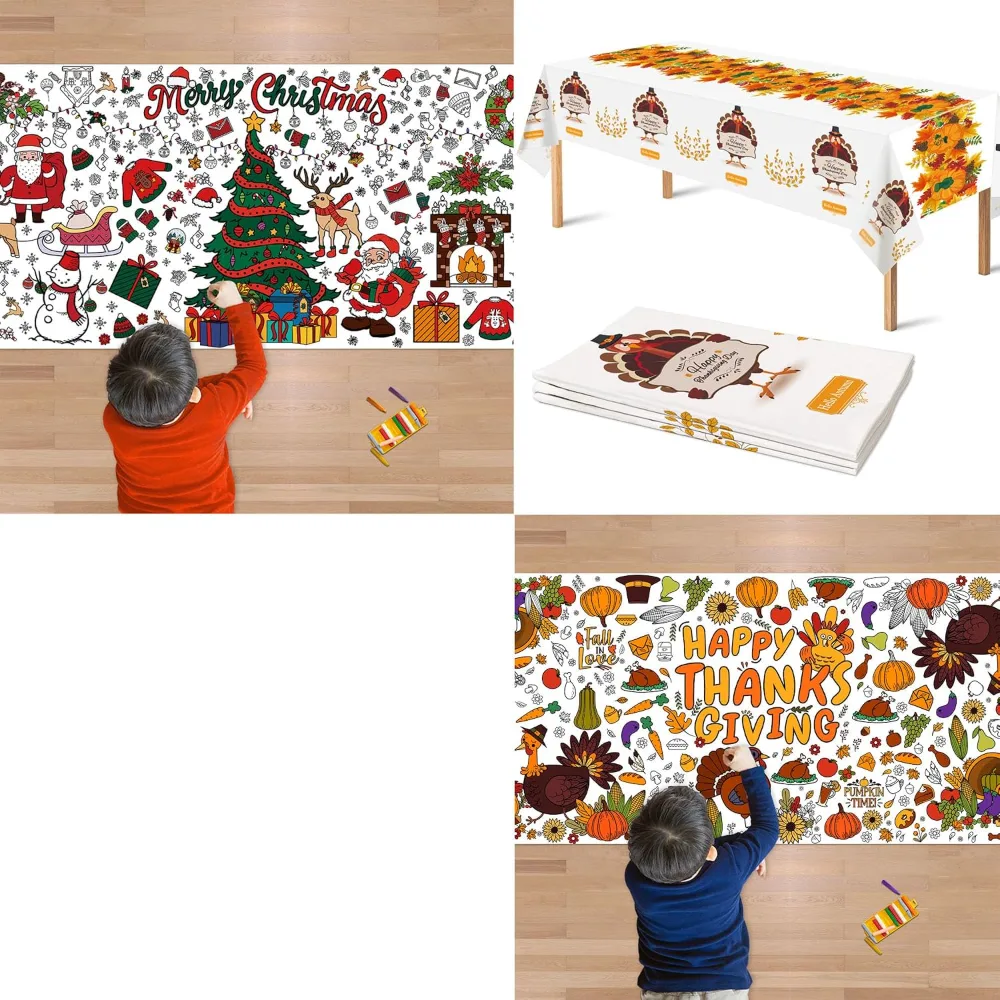 Thanksgiving/Christmas Giant Coloring