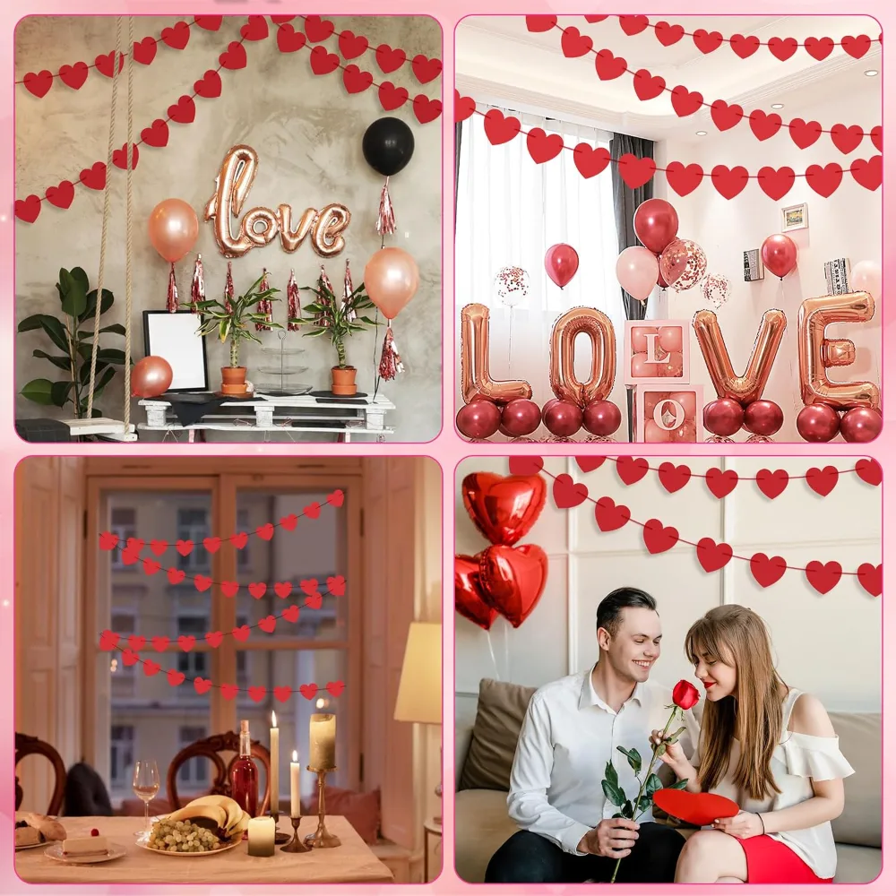 Valentines Day Decorations Valentines Banner, view 4