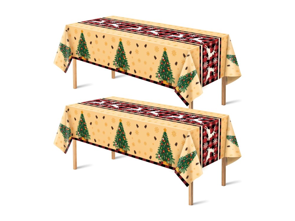 Christmas Party Decorations Christmas Tablecloth