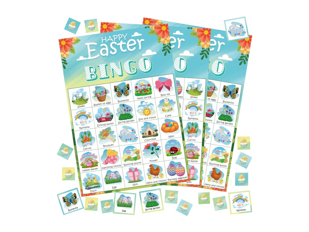 Easter Bingo Games for Kids