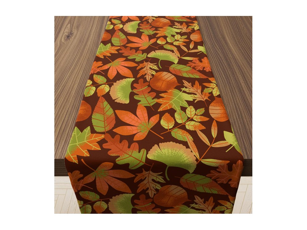 Fall Decor Autumn Leaves Table Runner