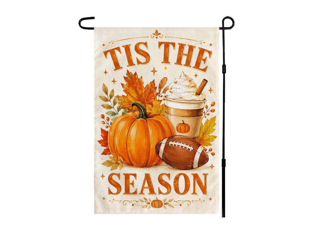 Fall Decor Football Season Garden Flag