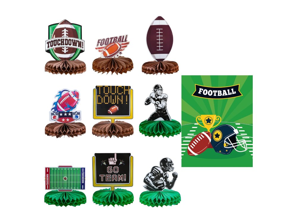 Football Party Decorations for Super Game Bowl 2027