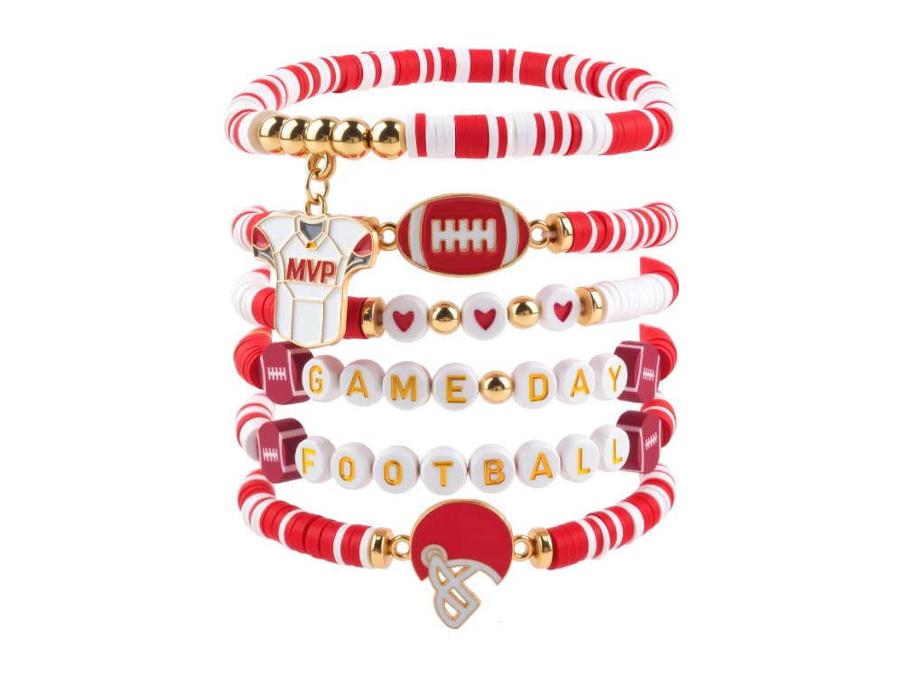 Football Party Decorations for Super Game Bowl 2027-6 Pack