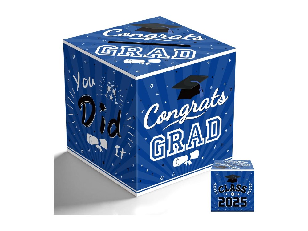 Graduation Tablecloth with Graduation Card Box