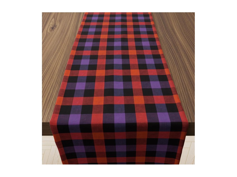 Halloween Decorations Halloween Checkered Table Runner