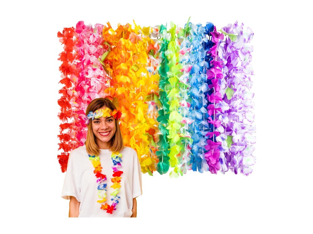 Luau Party Decorations 24 Pack Leis for Luau Party