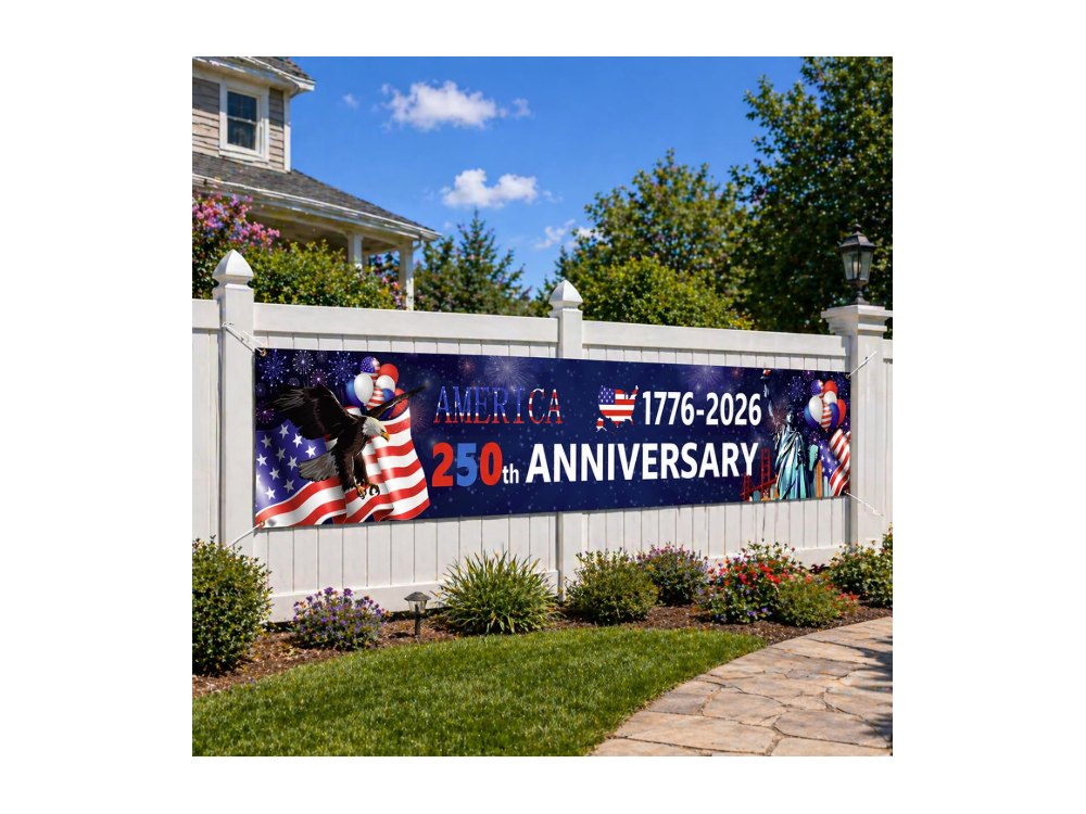 OHOME 250th Anniversary Decorations 1776-2026 American Anniversary
