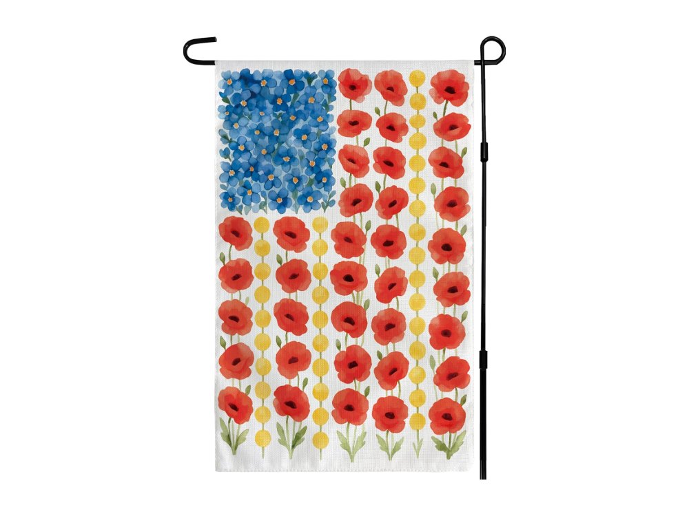 OHOME 250th Anniversary Decorations Spring Garden Flag for Fall