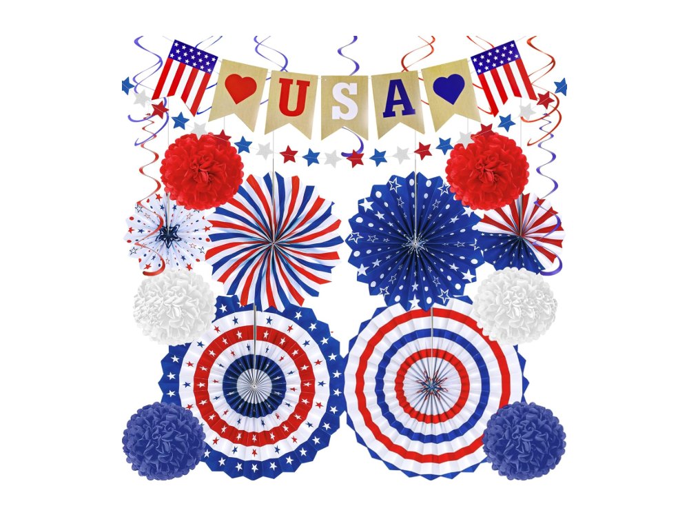 OHOME 4th of July Decorations