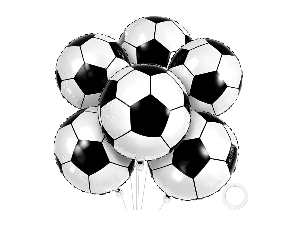 Soccer Party Decorations 18 Inch Soccer Balloons for Soccer