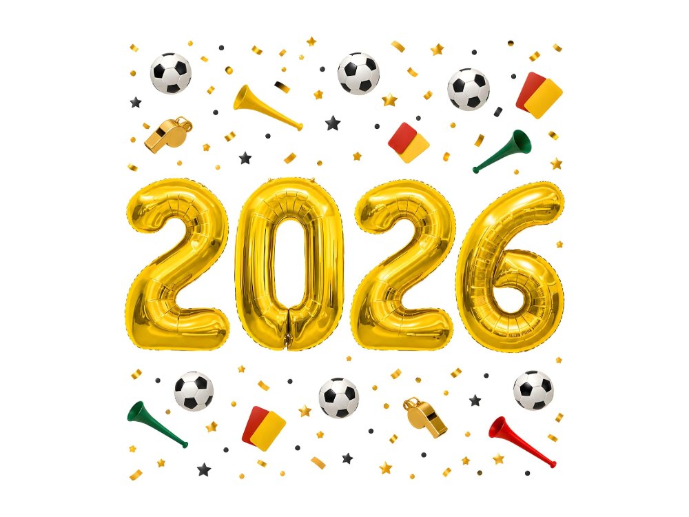Soccer Party Decorations for World Game Cup 2026-2026 Numbers