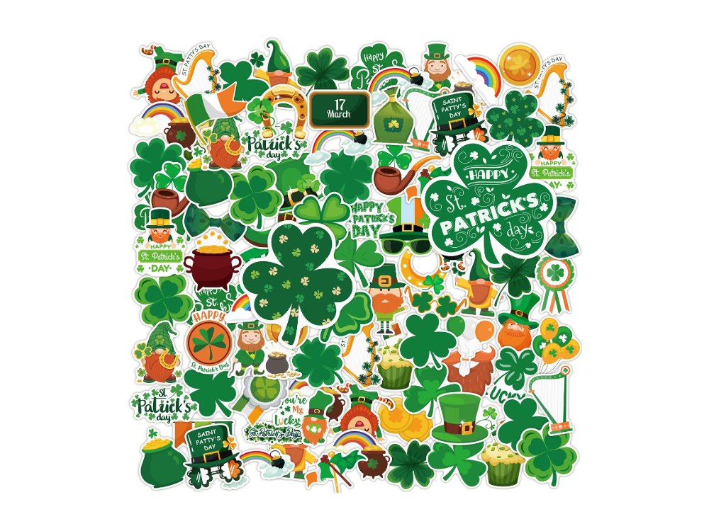 St Patricks Day Stickers for Kids