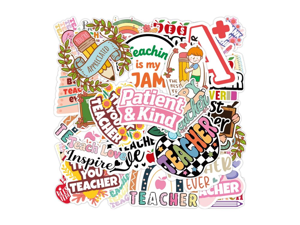Teacher Appreciation Gifts 100 PCS Funny Teacher Stickers