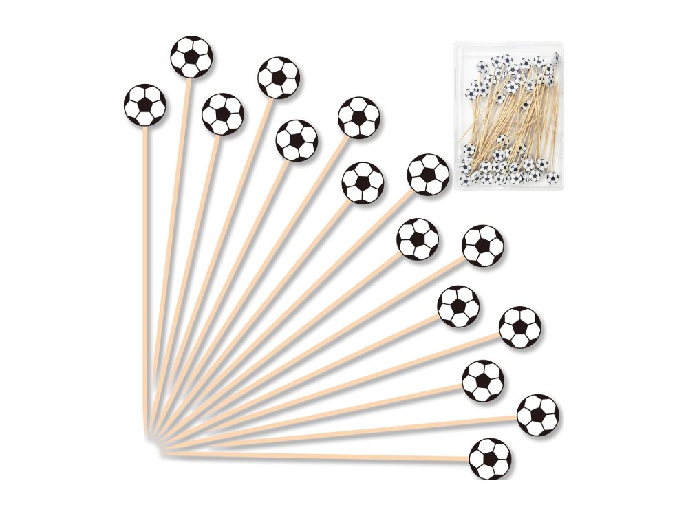 World Game Cup Decorations 2026-48 PCS Soccer Ball Cocktail
